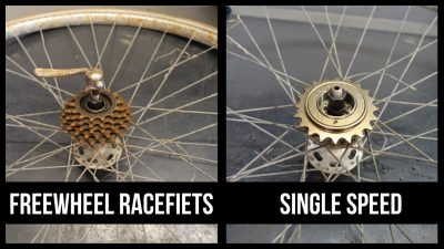Freewheel vervangen zonder speciaal gereedschap - speciale tool